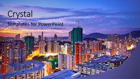  Presentation with orlando florida usa downtown city - Theme having gliding - parachutist collage the parachutist glides background and a ocean colored foreground