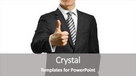  Presentation with done - Amazing PPT theme having asian businessman in black suit shows well done against different backgrounds backdrop and a gray colored foreground