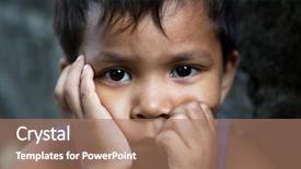  Presentation with filipino - Cool new theme with asian child portrait - filipino boy backdrop and a coral colored foreground