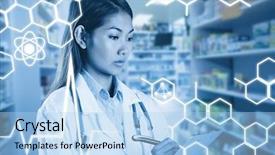  Presentation with doctor asian - Beautiful PPT layouts featuring writing on files against close backdrop and a light blue colored foreground