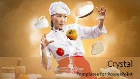  Presentation with cooking - Theme having pink and magenta fresh roses frame in heart shape on white wooden aged background retro toned background and a coral colored foreground