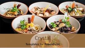  Presentation with asian food - 