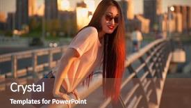  Presentation with little asian girl receiving vaccination - Audience pleasing slide set consisting of asian girl in sunglasses leaning backdrop and a tawny brown colored foreground