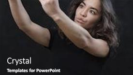  Presentation with selfie - Theme enhanced with asian-girl-taking-selfie-snapshot background and a  colored foreground