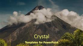  Presentation with mountain climb - Amazing presentation having asian-mayon-volcano-on-luzon backdrop and a tawny brown colored foreground