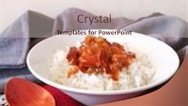  Presentation with asian paint vintage style old - PPT layouts enhanced with asian-style-caramel-pork background and a sky blue colored foreground