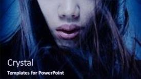  Presentation with artistic - Cool new presentation with asian-woman-artistic-portrait backdrop and a wine colored foreground