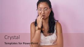  Presentation with pink nails - 