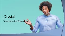  Presentation with sun rising over north america - Colorful PPT theme enhanced with ask - afro american man over isolated backdrop and a arctic colored foreground