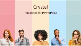  Presentation with cool - Colorful presentation design enhanced with ask to be quiet silence backdrop and a lemonade colored foreground