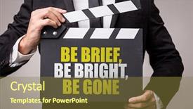  Presentation with word gone fishing - Audience pleasing slide deck consisting of brief be bright be gone backdrop and a tawny brown colored foreground