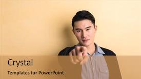  Presentation with give birth to - Colorful PPT theme enhanced with ask want - young man give you backdrop and a  colored foreground