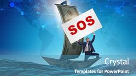  Presentation with humaniti help - Beautiful theme featuring asking for help with sos backdrop and a  colored foreground