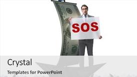  Presentation with humaniti help - Presentation with asking for help with sos background and a white colored foreground