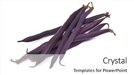  Presentation with kidney bean - PPT layouts featuring asparagus kidney bean studio white background and a white colored foreground