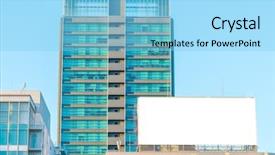  Presentation with walled city lahore - Amazing presentation theme having aspect - blank billboard in city backdrop and a  colored foreground