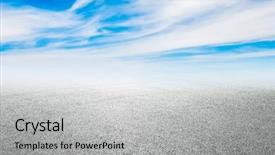  Presentation with asphalt road - Presentation consisting of asphalt road and sky background background and a light gray colored foreground