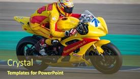  Presentation with racing - Slides featuring assen-netherlands-october-19-2014 background and a tawny brown colored foreground