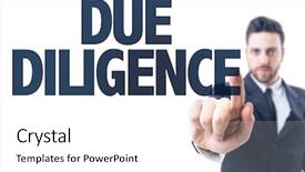  Presentation with assesment - Presentation theme with assesment - business man pointing the text background and a white colored foreground