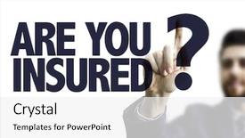  Presentation with 3d man business leader - Presentation theme consisting of assessment house - business man pointing the text background and a white colored foreground