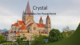  Presentation with vienna - Slides enhanced with assisi at mexikoplatz vienna background and a lemonade colored foreground