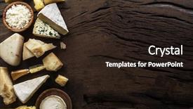  Presentation with different types of nuts - Cool new theme with assorted - assortment of different cheese types backdrop and a wine colored foreground