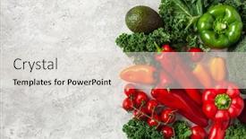  Presentation with yellow green - Presentation theme with assorted-red-green-and-yellow background and a lemonade colored foreground