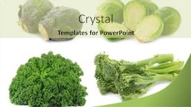  Presentation with vegetables - Amazing PPT layouts having assorted-vegetables-on-a-white backdrop and a soft green colored foreground