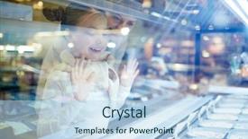  Presentation with dessert oreo ice cream - PPT layouts having various ice-creams in showcase background and a sky blue colored foreground