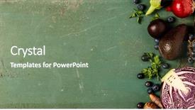  Presentation with rustic purple - PPT theme with assortment raw organic of purple background and a gray colored foreground