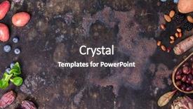  Presentation with on lutus organic skincare - Cool new slide set with assortment raw organic of purple backdrop and a dark gray colored foreground