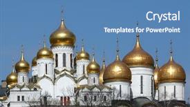  Presentation with doing the right thing - Amazing presentation design having assumption cathedral right in moscow backdrop and a teal colored foreground