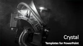  Presentation with space suit - Beautiful PPT layouts featuring asteroid - space man astronaut dressed backdrop and a black colored foreground