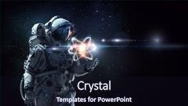  Presentation with astronomy - PPT layouts with astral - astronomy as a science mixed background and a wine colored foreground