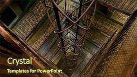  Presentation with prague astronomical clock - Presentation having astronomer - elevator inside of prague astronomical background and a tawny brown colored foreground