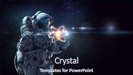  Presentation with astronomy - Slides having astronomy as a science mixed background and a wine colored foreground