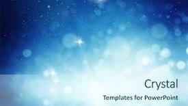  Presentation with stars - Slides consisting of astronomy backgrounds - stars background with wooden table background and a cool aqua colored foreground