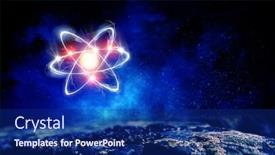  Presentation with astronomy - Slides enhanced with astronomy-concept-backdrop-mixed-media background and a navy blue colored foreground