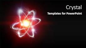  Presentation with astronomy - Colorful slide deck enhanced with starburst - astronomy concept backdrop backdrop and a black colored foreground