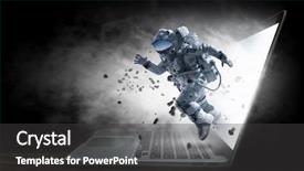  Presentation with science - Slide deck enhanced with technologies for science mixed media background and a gray colored foreground