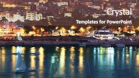  Presentation with egypt - Amazing theme having aswan city in egypt backdrop and a  colored foreground