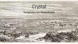  Presentation with create - Colorful slide deck enhanced with atagosa-yama hill create backdrop and a soft green colored foreground