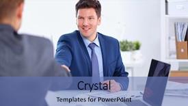  Presentation with business laptop globe satellite - Slide set having atencion al cliente - business people working with laptop background and a  colored foreground