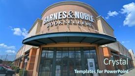  Presentation with retailer - Amazing presentation design having athens-georgia-march-15-barnes backdrop and a ocean colored foreground