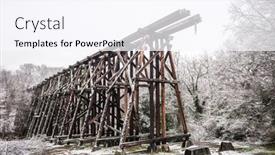  Presentation with history of usa - Theme featuring athens-georgia-usa-historic-abandoned background and a sky blue colored foreground