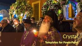  Presentation with good friday - Audience pleasing slide set consisting of athens-greece-apr-10-2015 backdrop and a tawny brown colored foreground