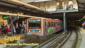 Presentation with urban train - 