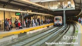  Presentation with urban train - 