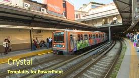  Presentation with urban train - 