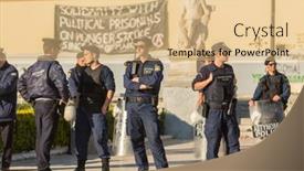  Presentation with riot - Cool new PPT theme with athens-greece-apr-16-2015 backdrop and a coral colored foreground